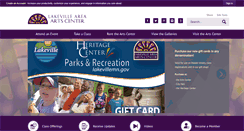 Desktop Screenshot of lakevilleareaartscenter.com